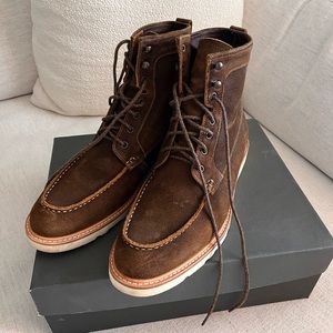 Nisolo All-Weather Mateo Boot Waxed Brown 12.5